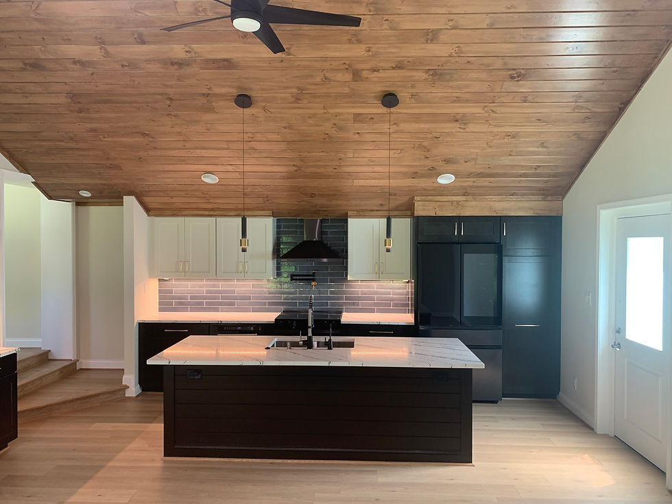 Custom kitchen build in Alexandria