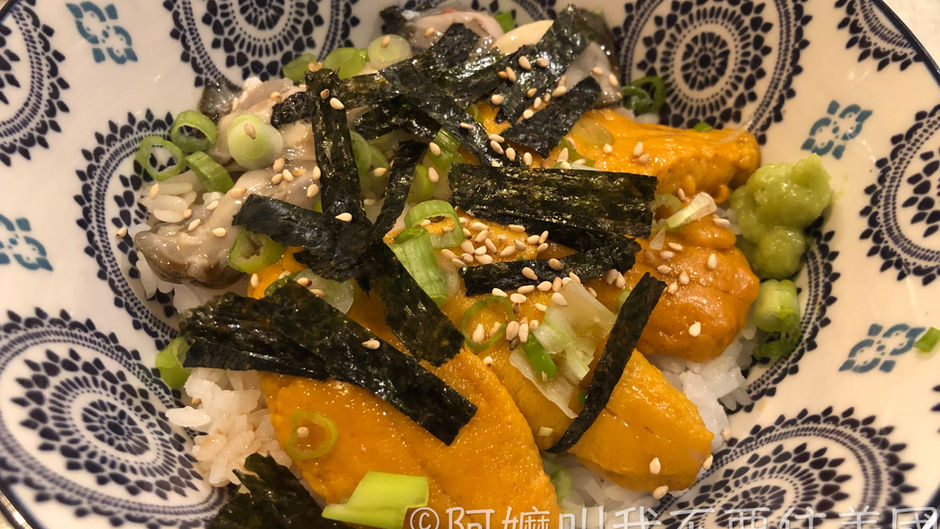 [超簡單]豪華海鮮生蠔海膽套餐 Oyster and Uni don