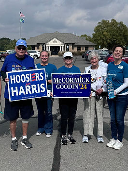 It’s time to get out the vote, and there’s plenty you can do from now until November 5th to make a difference! We've had a record number of volunteers stepping up all across Hamilton County. Want to join in and help us push for change? Check out how you can get involved and volunteer with the best crew, from Fishers to Carmel, Westfield to Noblesville. But before you do, ask yourself this: How do you want to feel on November 6th?  Will you be sitting there, wishing you had done more, feeling disappointed that the outcome wasn’t what you’d hoped for? Or do you want to feel empowered, knowing you gave it your all to break the supermajority, stop one-party rule in Indiana, and help deliver Kamala Harris to the White House? We’re picking the latter. We’re fighting for every vote and every voice. And here’s how you can get involved to relieve that Election Day anxiety and make sure you did everything in your power: Election Day Volunteering We’ve had a record number of poll workers sign up this year, and all of the Democratic poll worker positions are filled! 🙌 While that’s great news, there’s still plenty of work to do on Election Day (November 5th). It’s important that every voter has a smooth and positive experience at the polls, and we need volunteers to help make that happen. Poll Watching To ensure that every Hamilton County voter has a smooth and positive experience on Election Day, Tuesday, Nov 5th, the Hamilton County Democratic Party is assembling a team of Poll Watchers. The primary role of a poll watcher is to observe inside the polling place and ensure that everything runs smoothly. While they do not interfere with the voting process, poll watchers are there to monitor and, if they see anything questionable, report it to the proper authorities. Often, the mere presence of a poll watcher helps deter any potential issues. Join us in making Election Day a fair and secure process for all voters! Signup Here Poll Greeter Want to make a difference on Election Day without committing to a full shift? Poll greeting is the perfect way to help! As a poll greeter, you’ll welcome voters outside of their polling locations, answer any last-minute questions, and provide important information. It’s an easy yet impactful way to ensure voters have a positive experience and feel encouraged as they cast their ballots. Signup Here Text Messaging Get Out the Vote (Now until Nov 3rd) The countdown is on, and we’ve got work to do from now until the weekend before the election! With just a few short weeks left, it’s all hands on deck to get out the vote and make a real impact. This is the time to roll up our sleeves and push for the change we want to see. Here’s how you can get involved right now: Canvass with HamCo Dems We’ve got 30,000 door hangers  to get out across Hamilton County, and we need your help to make it happen! This is a fantastic opportunity for first-time canvassers, as you'll be paired with experienced volunteers who can guide and support you every step of the way. The best part? These door hangers are going to strong Democratic households, so you’re likely to get a warm reception! It’s a great way to boost your energy and enthusiasm while making a meaningful impact. Join us on either Saturday and/or Sunday until the weekend before Election Day. Saturday Canvassing Sunday Canvassing Volunteer with a candidate Victoria Garcia Wilburn (Incumbent)  (Carmel & Fishers) Canvassing Lit Drops Phone Banking Joel Levi (Noblesville, Carmel, Westfield, Cicero) Canvassing Matt McNally (Carmel) Canvassing on Saturday & Sundays Josh Lowry (Westfield, Carmel) Canvassing Phone Banking Postcard Writing Stephanie Jo Yocum (Fishers, Geist) Canvassing Phone Banking Join us for phone banking at the McCormick/HamCo Dems HQ multiple times a week! If you can’t make it in person, we also have virtual options available, so you can help from anywhere. Phone banking is a powerful way to connect with voters, remind them to get out and vote, and emphasize why this year’s election is more important than ever. Whether you’re experienced or new to phone banking, your voice can make a difference in ensuring high voter turnout. Let’s get to work and make those calls count! In Person – Phone Banking Virtual – Phone Banking Attend Upcoming Events Tuesday, October 15 @ 5:30pm |  Rally for McNally Tuesday, October 15 @ 7:00pm | HCYD at Parks Place Pub Wednesday, Oct 16 @ 7:00pm | Noblesville Dems Meeting Tuesday, October 22 @ 6:30pm  | HamCo Connect - HEPL - Fishers Saturday, October 26 @ 9:00pm | Westfield Democrats: Donuts & Dems Tuesday, October 29 @ 6:30–8:30pm | GOTV Rally in Zionsville Early Voting Poll Greeting Some of our candidates have early voting poll greeter volunteer opportunities available! Sign up for a couple of hours to greet early voters as they arrive. It’s a great way to show your support and help ensure voters feel welcomed and informed. Let’s make sure early voting runs smoothly and voters have a positive experience! Victoria Garcia Wilburn Westfield Dems Visit the Headquarters Office The Jennifer McCormick for Governor/Hamilton County Democratic Party headquarters office is open and always busy! Stop by during business hours to see what the current volunteer needs are.  There is always something meaningful for volunteers to do to support all of our Democratic candidates! 160 W Carmel Dr, Suite 228 (2nd floor) Carmel Office Hours: Monday – Thursday: 10:00am-6:00pm Friday – Sunday: 10:00am-4:0 0pm Get Active on Social Media While elections aren’t won on social media, it’s still a powerful tool to help amplify our candidates and spread the word. If you haven’t already, make sure you’re following all of our candidates and HamCo Dems across social platforms. Then, don’t forget to share ! The more we share, the more people we reach, and the stronger our message becomes. Every post, comment, and share helps raise awareness and drive voter engagement. Let’s flood those feeds with support for our candidates and the issues that matter! You can find all of their social media information at hamcodemsin.org/meet-the-candidates Show Your BIG Democratic Energy Around HamCo Wherever you go around town, let your Democratic energy shine! 💙 Grab a shirt from one of our amazing candidates to support their campaign—not just financially, but visually too! Wearing your support is a great way to spread the message and show solidarity with our Democratic ticket. We’ve also got some merch available at our Headquarters in Carmel that you can pick up. Ready to rock that blue? Here are a couple of candidates you can reach out to about their merch: Josh Lowry Big Dem Energy Shirt - available at HQ $35/each