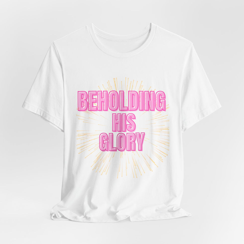 Thumbnail: Beholding His Glory Jersey Tee 