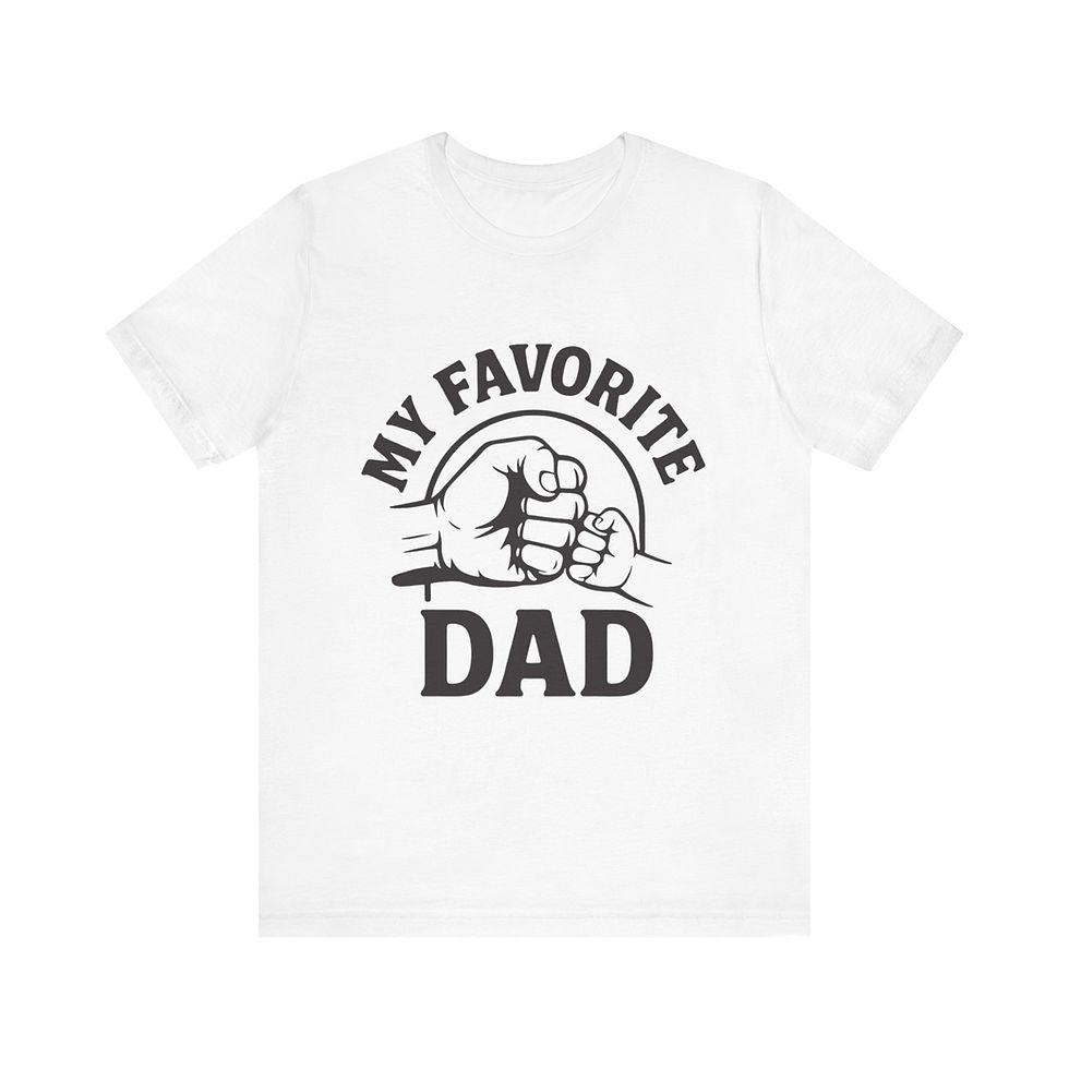 Thumbnail: My Favorite Dad Unisex Tee, Father's Day Gift, Dad T-Shirt, Casual Dad Wear