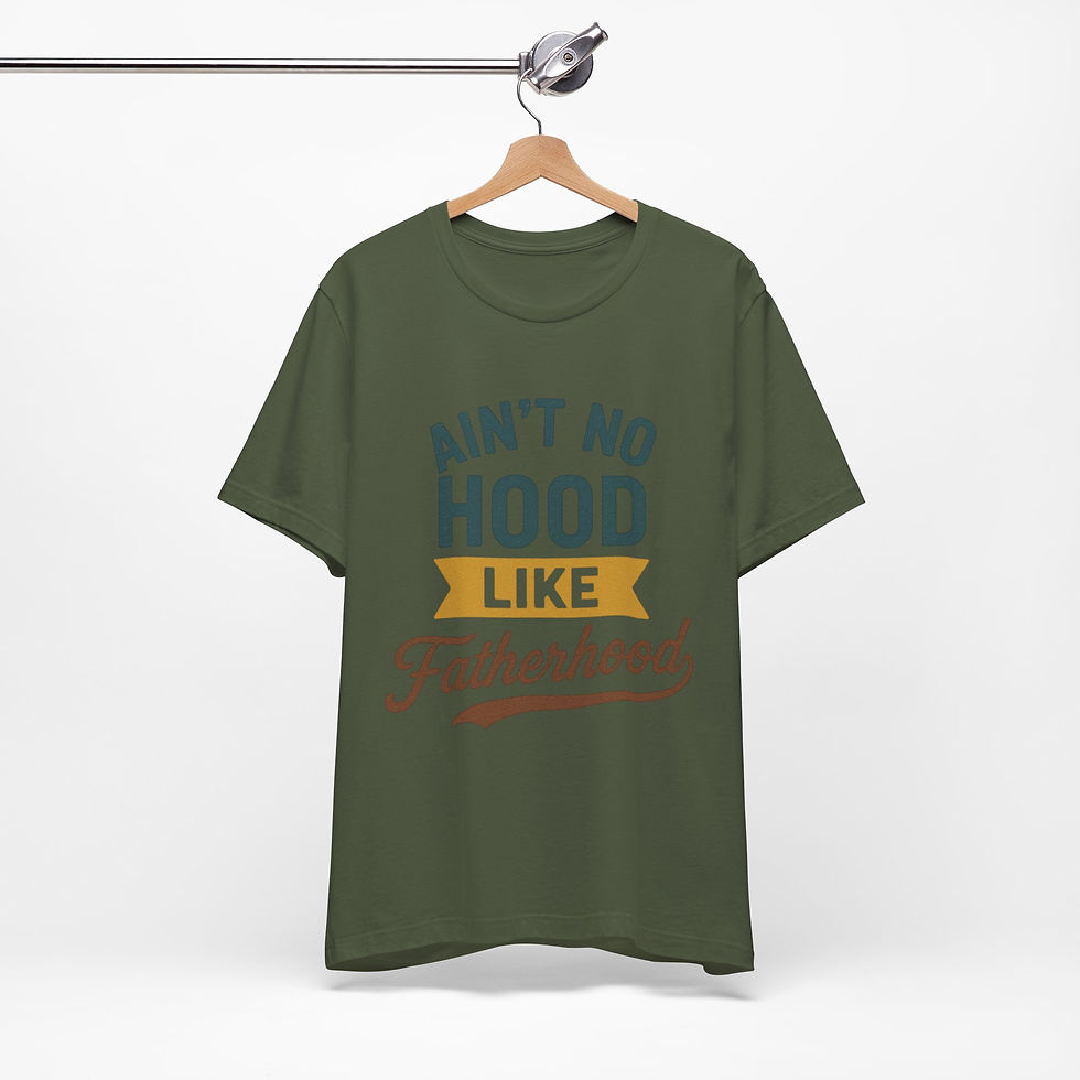 Thumbnail: Ain't No Hood Like Fatherhood Tee, Father's Day GIFT