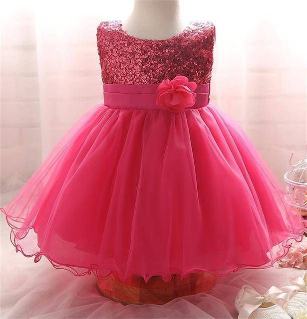 Thumbnail: Baby Girls 1 Year Birthday Party Dress