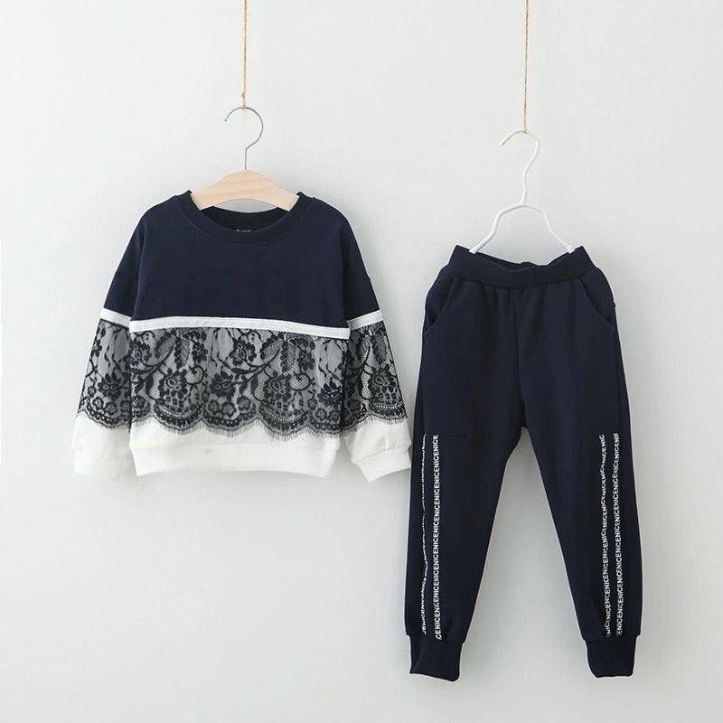 Thumbnail: Toddler Girls Long Sleeve Tracksuit Clothes