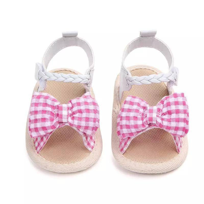 Thumbnail: Beautiful Baby Girl Scandals Lattice Cotton Shoe