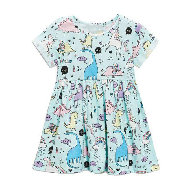 Thumbnail: Children unicorn party costume dresses