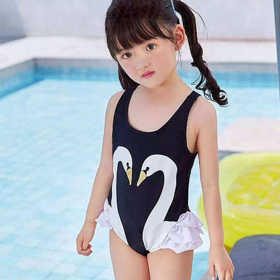 Thumbnail: Baby Girls Summer Swimwear Bathing Suits