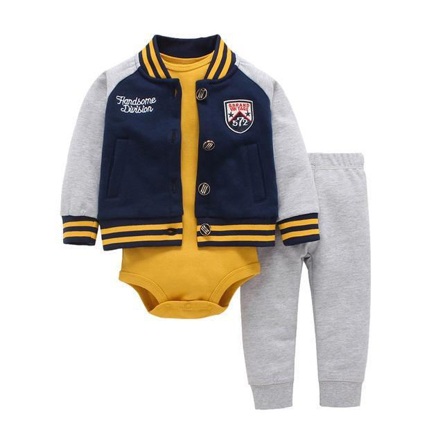 Thumbnail: Infant Daddy's Team Captain Jacket Hooded Sets