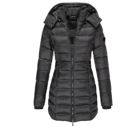 Thumbnail: Women Thicken Warm Parkas Zippers Puffer Jacket Coat
