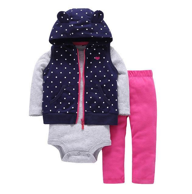Thumbnail: Infant Daddy's Team Captain Jacket Hooded Sets
