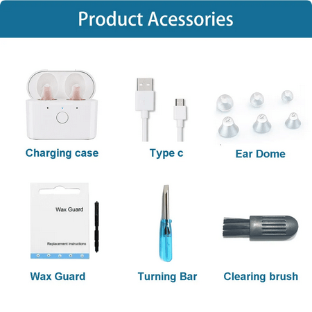 Thumbnail: Elderly Rechargeable Invisible Hearing Aid Sound Amplifier