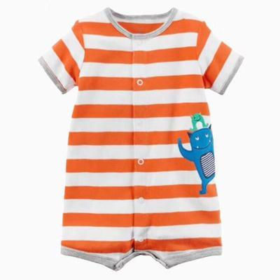 Thumbnail: Baby Boys Girls Pajamas Cotton Jumpsuit