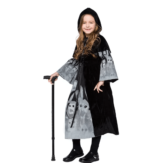 Thumbnail: Children's Skeleton Demon Witch Halloween Cosplay Costume