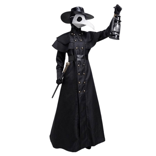Thumbnail: Plague Doctor Costume Set Medieval Gothic Halloween Cosplay Outfit