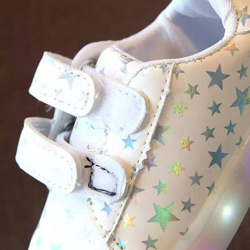 Thumbnail: Casual Unisex Boy Girl  Led Luminous Sneakers Shoes