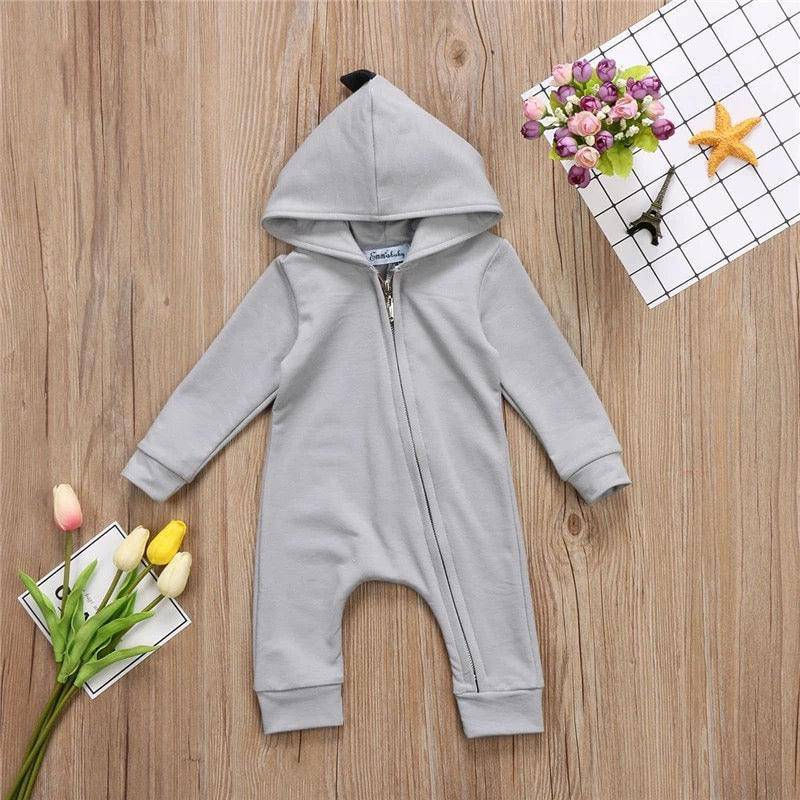 Thumbnail: Baby Unisex Dinosaur Costume Romper Clothes