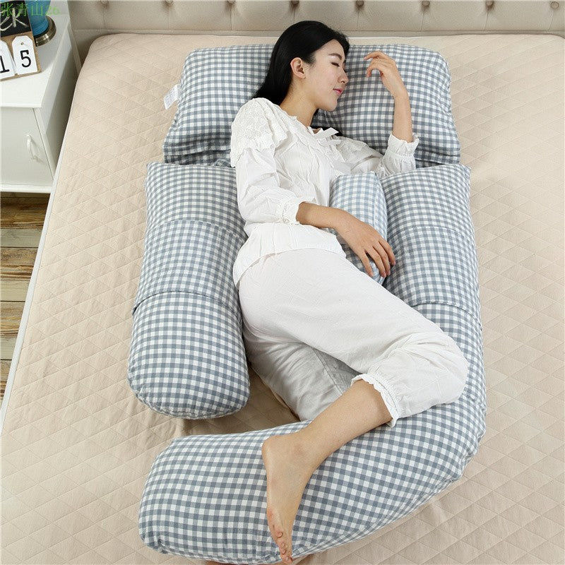 Thumbnail: Full Body U-Shaped Maternity Pregnancy Pillow