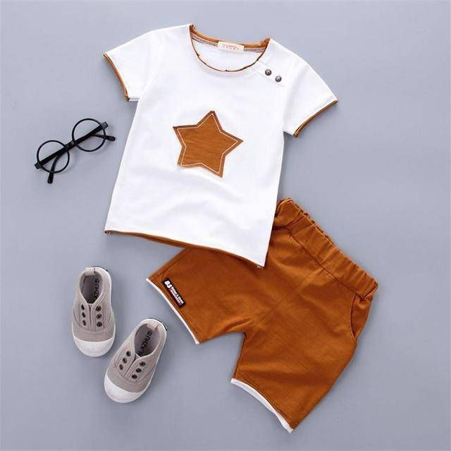 Thumbnail: Casual Boys Summer Star Style Outfit