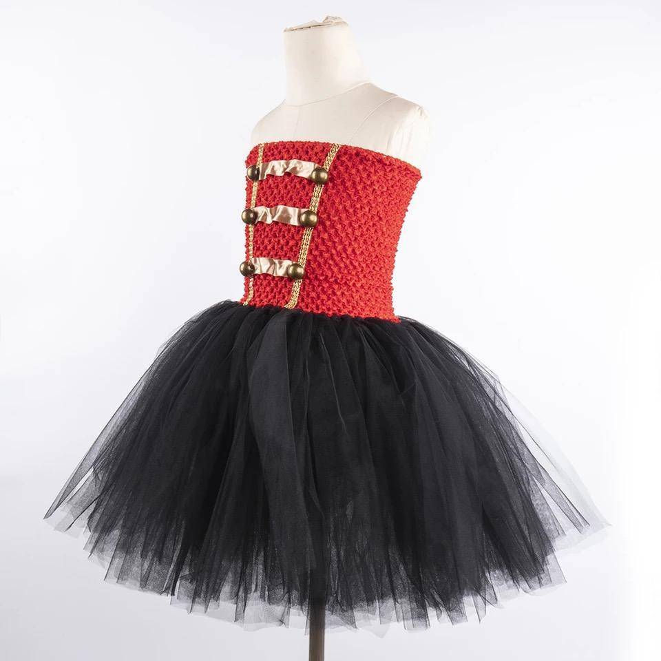 Thumbnail: Halloween Red Black Nutcracker Costume Dress