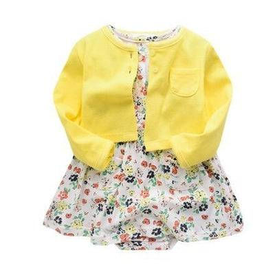 Thumbnail: Baby Girl Dress Jacket Pullover Romper Clothes
