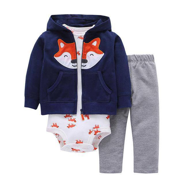 Thumbnail: Infant Daddy's Team Captain Jacket Hooded Sets