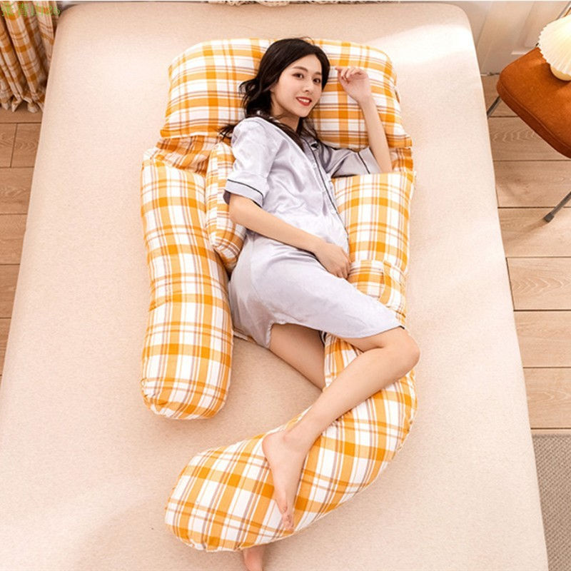Thumbnail: Full Body U-Shaped Maternity Pregnancy Pillow