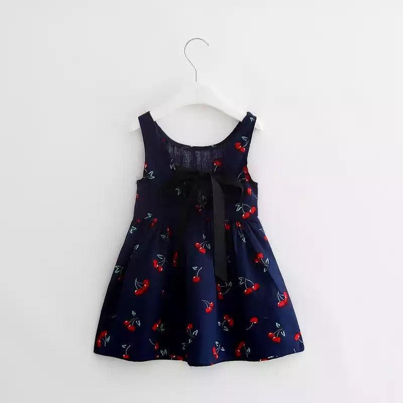 Thumbnail: Summer Berry Floral Lace Sleeveless Back V Vest Dresses