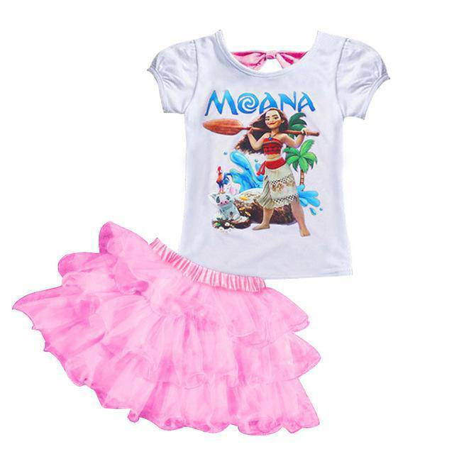 Thumbnail: Summer Girls Moana Elsa Ice Cream Outfit