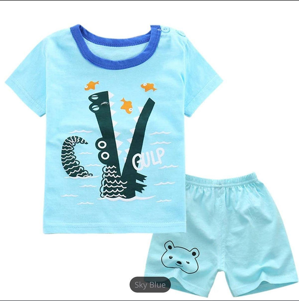 Thumbnail: Infant Bodysuit Animal Cotton T Shirt Outfit