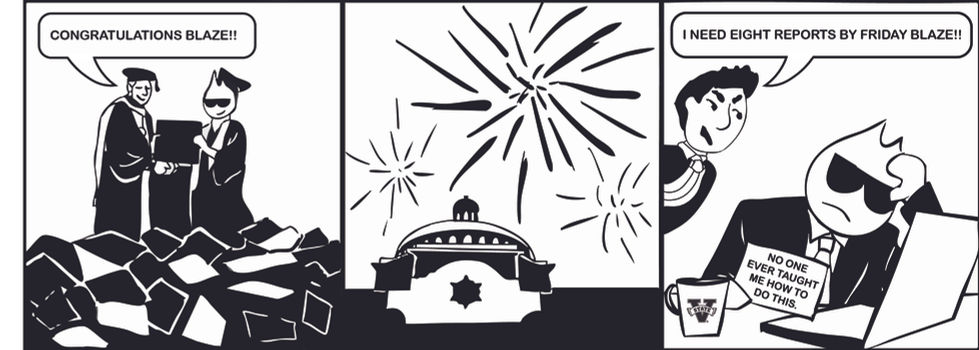 spectator graduation comic strip