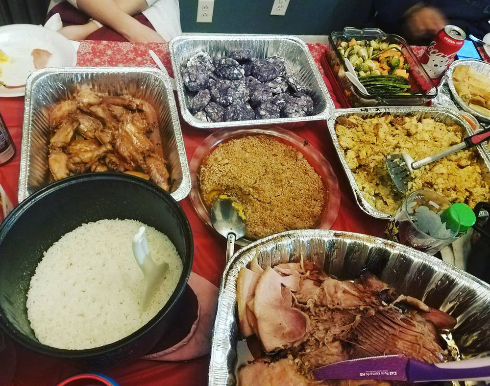 FilipinoAmerican Thanksgiving (and ube pie!)