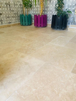 Travertine Filled + Honed