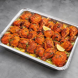 V5. Tandoori Chicken Party Tray (24pc 12 drumstick 12 thigh)
