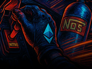 Ethereum activó la "nitro" en la carrera alcista.