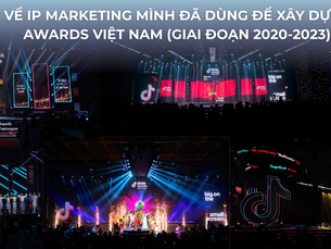 Tư duy về IP Marketing đằng sau TikTok Awards Việt Nam (giai đoạn 2020-2023)