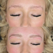 Brow tattoo Lacombe, Red Deer brow tattoo