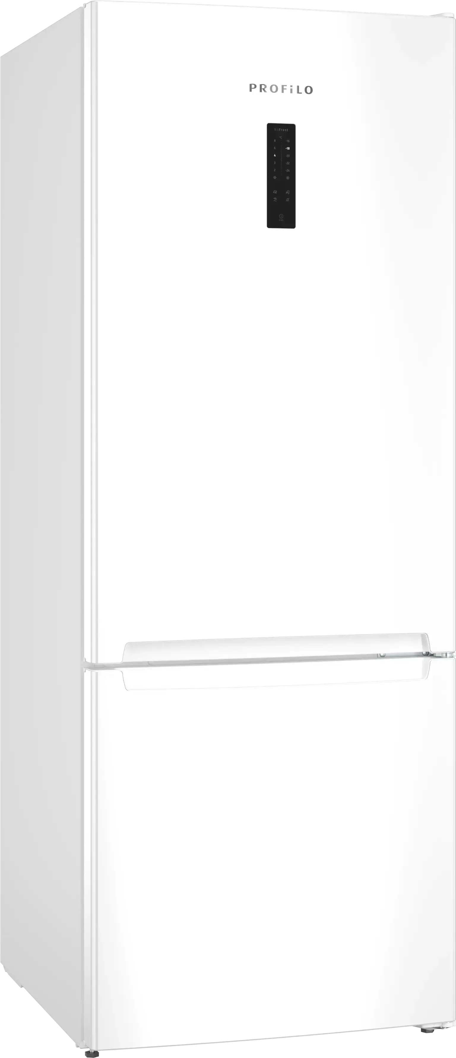 Alttan Donduruculu Buzdolabı 186 x 70 cm Beyaz, Total No Frost
