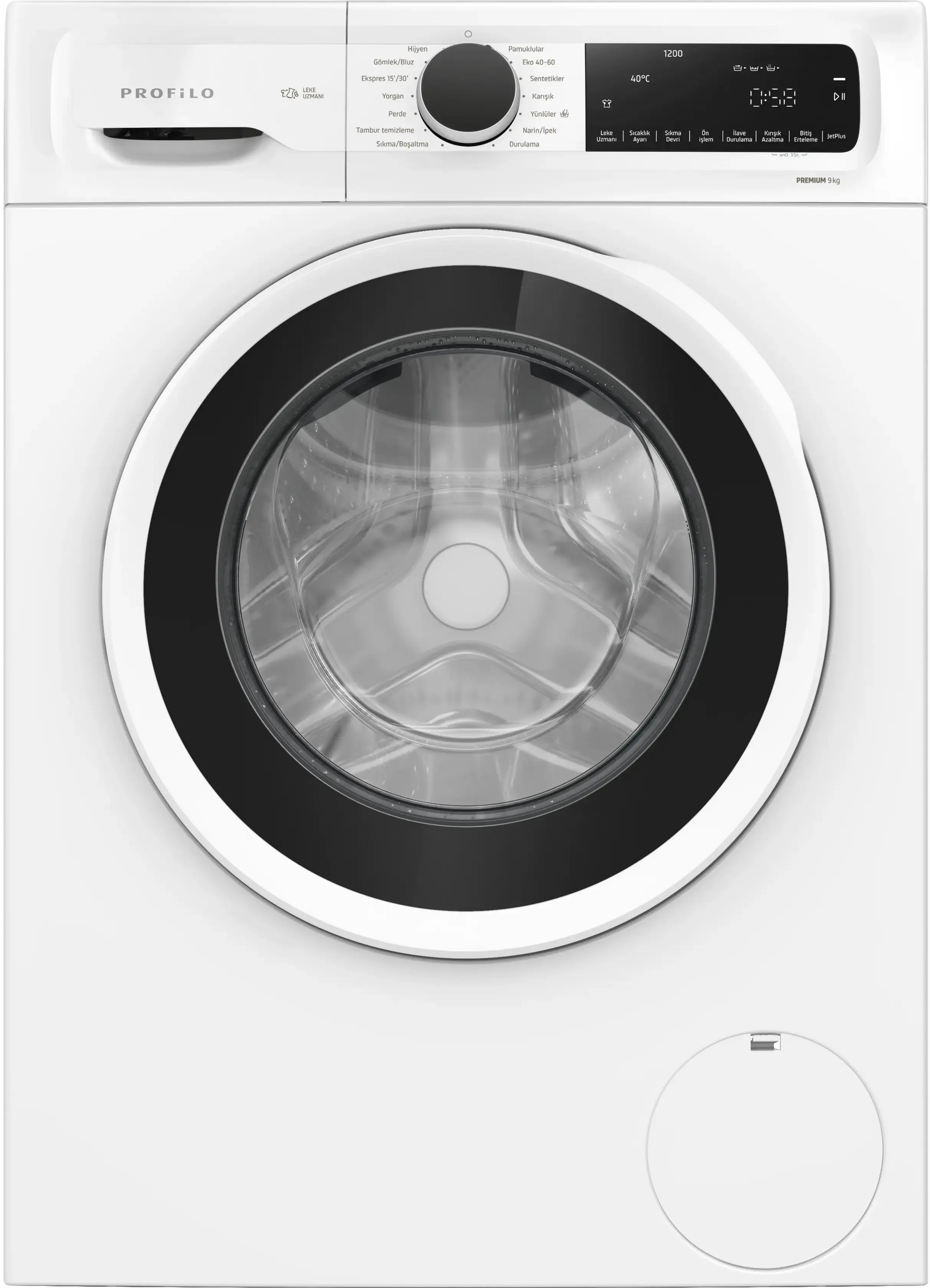 Çamaşır Makinesi 9 kg maks. 1200 dev./dak.