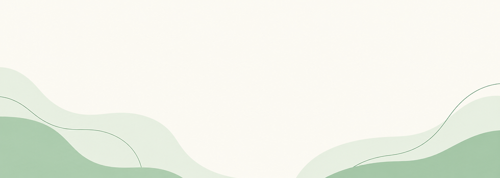 Ondas Abstratas em Verde e Creme.png