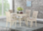 GIA BISQUE DINING SET