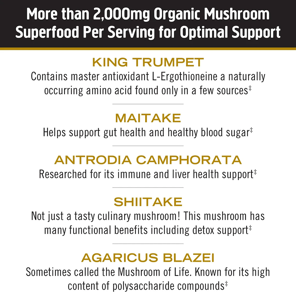 Thumbnail: Master Blend Organic Mushroom Powder