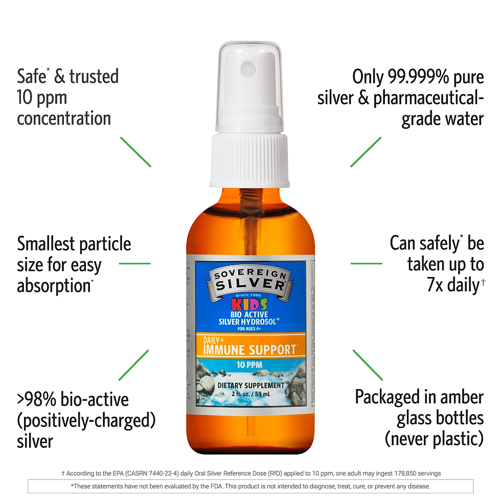 Thumbnail: KIDS Bio-Active Silver Hydrosol - Fine Mist Spray – 2oz