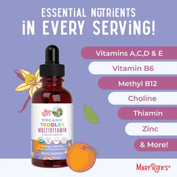 Thumbnail: MaryRuth's Organic Toddler Multivitamin Liquid Drops
