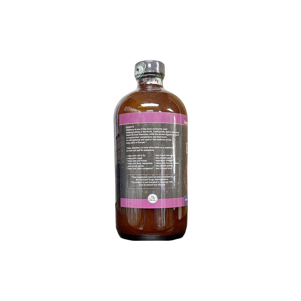 Thumbnail: Elderberry Wellness Detox Tonic, 16 oz.