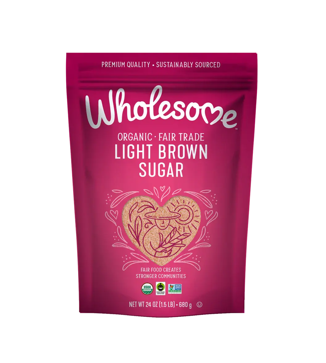 Organic Fair Trade Light Brown Sugar
