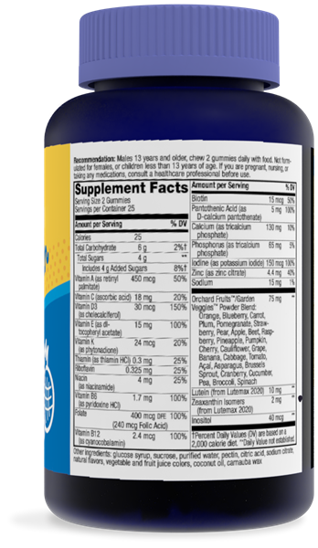 Thumbnail: Alive!® Teen Gummy Multivitamin for Him
