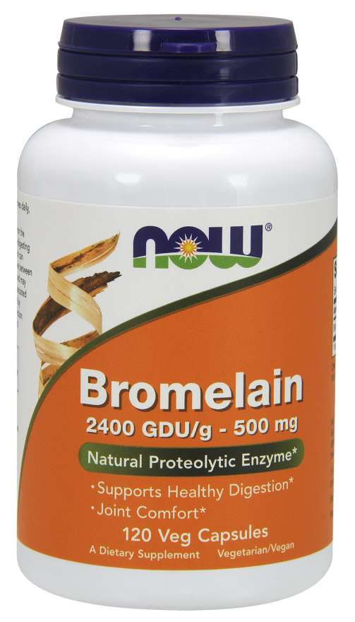 Bromelain 500 mg Veg Capsules-120 ct