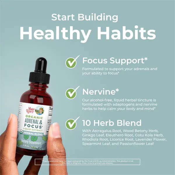 Thumbnail: MaryRuth's Organic Adrenal & Focus Herbal Blend