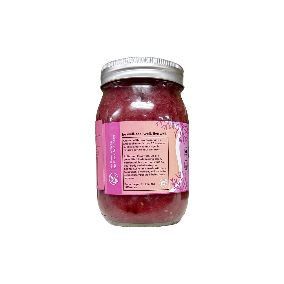 Thumbnail: Triple Berry Irish Sea Moss Gel, 16 oz