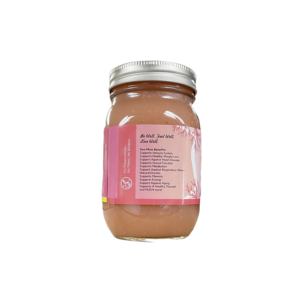 Thumbnail: Irish (Sea) Moss Gel w/ Strawberry & Banana, 16 oz
